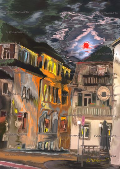 Blutmond an der Bar Daix (Heidelberg)